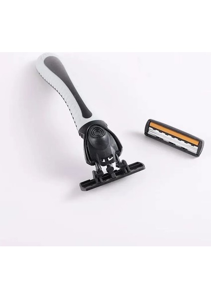 B-7 Adet Tıraş Makinesi Erkek Tıraş Bıçağı Tıraş Üç Katmanlı Tıraş Makinesi Yeniden Kullanılabilir Jilet Ithal Bıçak Erkekler Için Çok Aracı Kafa Değişimi Epilasyon Giyotin (Yurt Dışından)