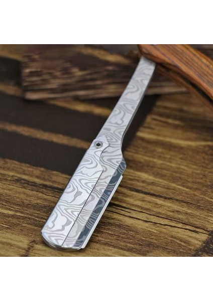 1 Jilet Tan Ahşap Saplı Bıçak Tıraş Jilet Profesyonel Berber Tıraş Makinesi Kaş Jilet Erkek Değiştirilebilir Bıçaklı Tıraş Bıçağı Erkekler Hediye (Yurt Dışından) fırsatları