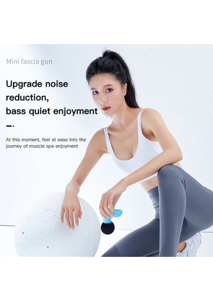 Gökyüzü Mavi Profesyonel Elektrikli Fasya Tabancası Yüksek Frekanslı Kas Masaj Tabancası Kızlar Için Ev Kullanımı Küçük Kas Masajı Kas Rahatlatıcı (Yurt Dışından) fırsatları