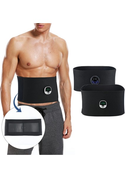 B Tipi Akıllı Ems Bel Kemeri 8 Mod 19 Dişli Fitness Ekipmanları Kas Masaj Kemeri Eğitim Gücü Karın Kası Geliştirici Spor Salonu Kemeri (Yurt Dışından) fiyatları