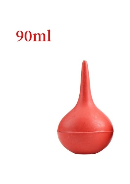 90ML 1 Adet Kulak Kirini Giderme Sulama Temizleme Kiti Kulak Şırınga Ampulü Hava Üfleyici Pompası Toz Temizleyici Kulak Kirini Giderici Kauçuk Yetişkin Çocuk Için (Yurt Dışından)