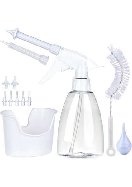 B 300 ml Kulak Kiri Yıkama Kiti Sulama Suyu Yıkama Şırıngası Sıkma Ampul Kulak Temizleyici Seti Plastik Kulak Kiri Temizleme Aracı Yetişkinler Çocuklar (Yurt Dışından)