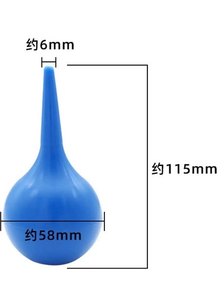 90 ml 1 Adet Kulak Kiri Temizleme Sulama Temizleme Kiti Kulak Şırınga Ampul Hava Üfleyici Pompası Toz Temizleyici Kulak Kiri Sökücü Kauçuk Yetişkin Çocuk Için (Yurt Dışından) indirimleri
