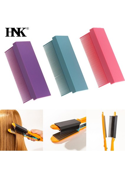 Yeşil V Tipi Yıkanabilir Katlanır Saç Düzleştirici Tarak Kuaförlük Fırça Tarak Saç Şekillendirici Klip Aracı Berber Aksesuarları Saç Tarak (Yurt Dışından) fırsatları