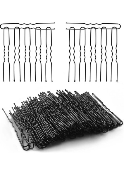 50 Adet Saç Tokası U Şekilli Tokalar 2.4 Inç (6 Cm) 50 Adet Siyah Çörekler Için Bale Topuzu Pimleri Saç Tokası Görünmez Topuz Saç Tokası Kadınlar Için (Yurt Dışından) fiyatları