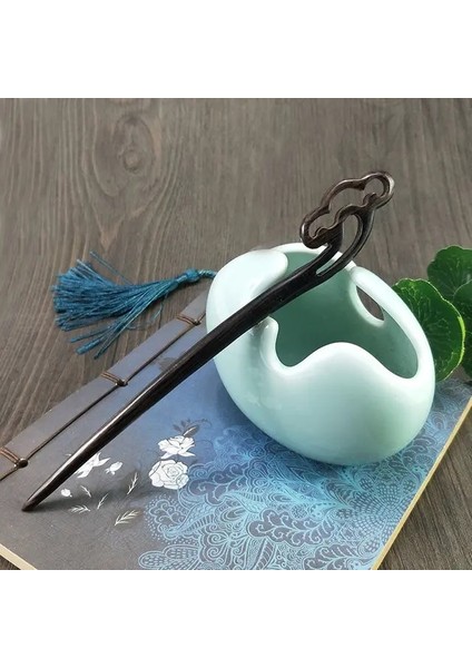 12 Kırmızı Sandal Ağacı Ahşap Saç Sopa Manolya Çiçek Ahşap Saç Tokası Oyma Şakayık Başlığı Saç Takı Aksesuarları (Yurt Dışından)