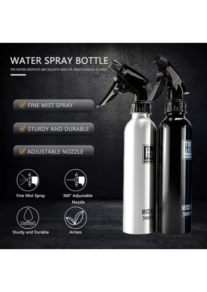 Mavi 300 ml Boş Alüminyum Sprey Şişesi Saç Berber Dükkanı Büyük Kapasiteli Saç Kesimi Salon Aksesuarları Çift Kullanımlı Kuaförlük Sulama Kabı (Yurt Dışından) fiyatları