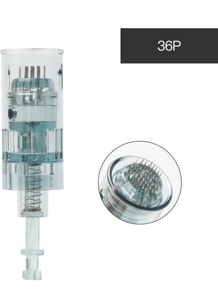 36PIN 10 Adet Süngü Çift 11/16/24/36/42/nano Mikro Iğne Kartuş Ipuçları Elektrikli Derma Damgası Dr.pen M8 Cilt Mts Anti Aging (Yurt Dışından)