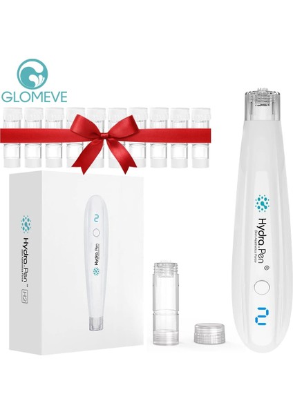 10 Adet 12P 1.0mm Hydra Kalem H2 Profesyonel Kablosuz Mikro Iğneleme Kalemi 12 Adet Kartuşları ile Beslenme Ithalat Mezoterapi Terapi Güzellik Cihazı (Yurt Dışından) fiyatları