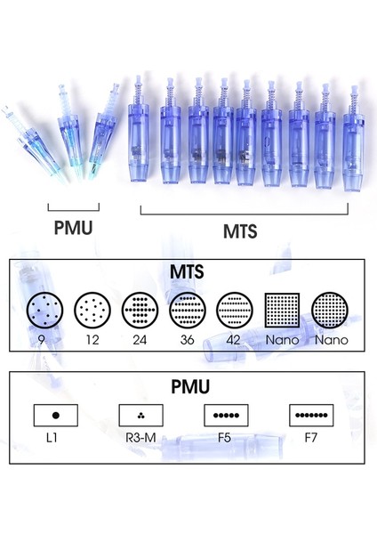 12PIN (1 Adet) Dr.pen Ultima A1 Değiştirilebilir Kartuşlar 1/3/5/7/9/12/36/42/nano Iğneler Dr. Pen Ultima A1 Üzerinde Kullanın (Yurt Dışından) modelleri