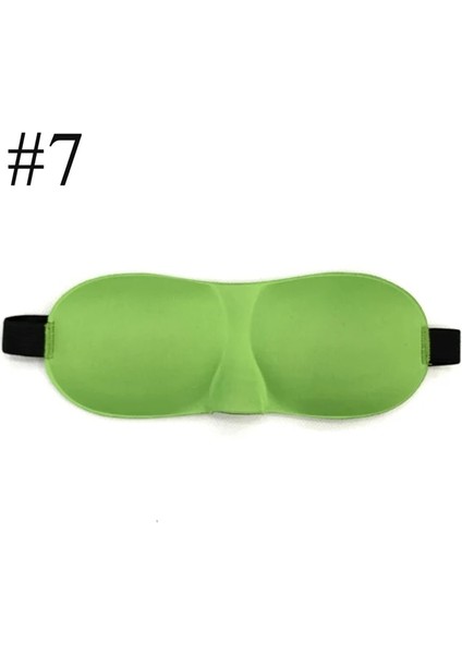 Stil 7 1 Adet Uyku Maskesi Gözler 3D Göz Yamaları Seyahat Körü Körüne Şekerleme Göz Maskeleri Blok Göz Yamaları Uyku Gölge Yardım Eyepatch Kadın Erkek (Yurt Dışından)