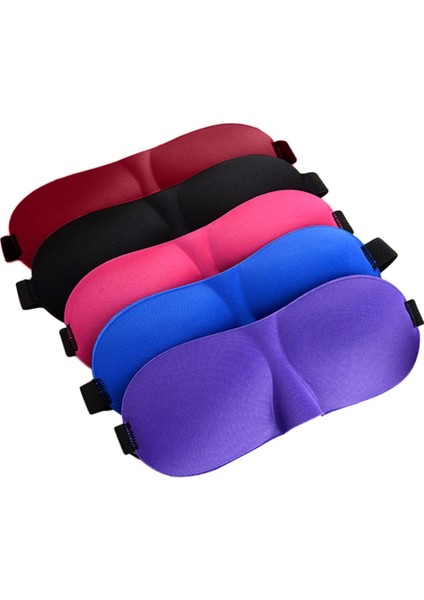 Stil 7 1 Adet Uyku Maskesi Gözler 3D Göz Yamaları Seyahat Körü Körüne Şekerleme Göz Maskeleri Blok Göz Yamaları Uyku Gölge Yardım Eyepatch Kadın Erkek (Yurt Dışından)
