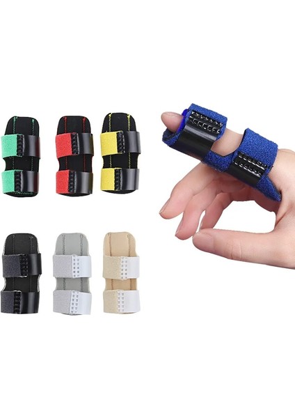 Yeşil 1 Adet Parmak Ateli Destek Parantez Ayarlanabilir Parmak Koruyucuları Kollu Tetik Çekiç Kırık Artrit (Yurt Dışından) fiyatları