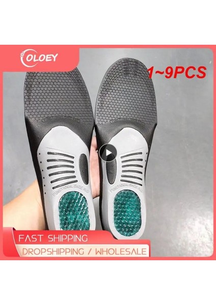 Stil A 6 Adet 1 ~ 9 Adet Premium Ortez Jel Tabanlık Ortopedik Düz Ayak Sağlığı Taban Pedi Ayakkabı Eklemek Arch Destek Pedi Plantar Fasiit (Yurt Dışından)