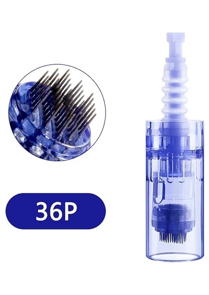 10 Adet 36 Pın 10/50/100 Adet Derma Aracı Süngü Iğneler Kartuşu A6 Nano/9 Pin/12 Pin/36 Pin/42 Pin Mikro Cilt Iğneleme Yedek Kafa (Yurt Dışından)