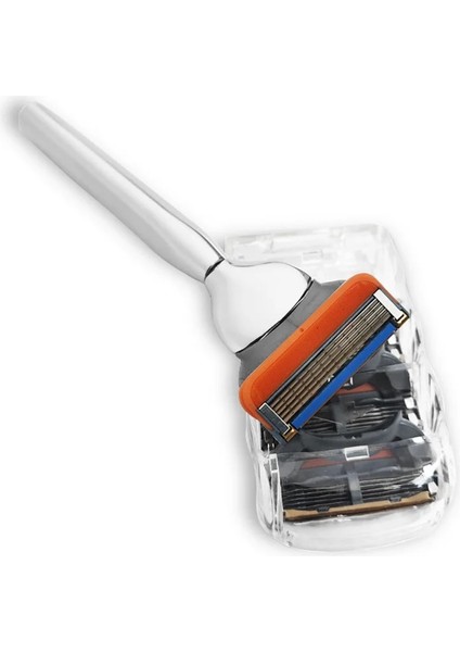 1 El 1 Adet Kafa Erkekler Manuel Bakım Gümüş Metal Tıraş Makinesi Kolu 5 Katmanlı Paslanmaz Çelik Emniyetli Tıraş Bıçağı Takım Elbise G Serisi F5 Güç (Yurt Dışından) indirimleri