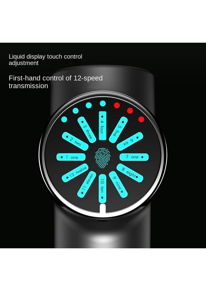 Siyah 4 Kafa Au Yüksek Frekans Derin Kas Masajı Vücut Elektrikli Masaj Tabancası Fasya Gevşeme Tedavisi Servikal Boyun Masaj Cihazı Fitness (Yurt Dışından) indirimleri