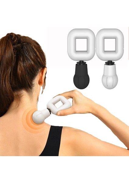 Siyah Taşınabilir Fasya Tabancası Titreşim Masaj Tabancası Sırt Masajı Derin Doku Kas Massajador Vücut Gevşeme Mini Fitness Cihazı (Yurt Dışından) fiyatları