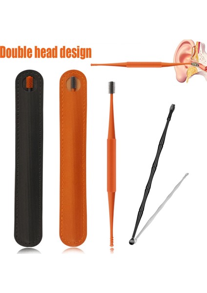 6 Adet-Kahverengi Silikon Kulak Bakım Seti Kulak Tıkacı Seti Kanal Temizleyici Kulak Kiri Kulak Temizleme Sopa Araçları Masaj Kaldırma Balmumu Kulak Kiri Kulak Temizleyici Kaşık (Yurt Dışından) fiyatları