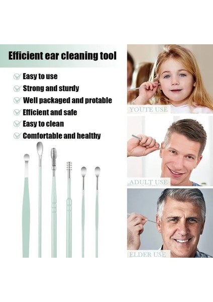 Abs Sarı Kulak Temizleyici Kişisel Kulak Bakımı Kaşık Aracı Spiral Kulaklar Için Kulak Kiri Seçici Temizleme Kulak Kiri Küret Temizleme Aracı Kulak Tıkacı Sökücü (Yurt Dışından) fırsatları