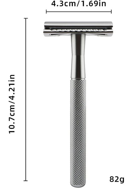 Blue Razor Lemonwald Erkek Tıraş Makinesi Çift Kenarlı Emniyetli Jilet Kaliteli Jilet 5 Bıçaklı Islak Tıraş, Aşıklar Için En Iyi Hediye (Yurt Dışından) modelleri