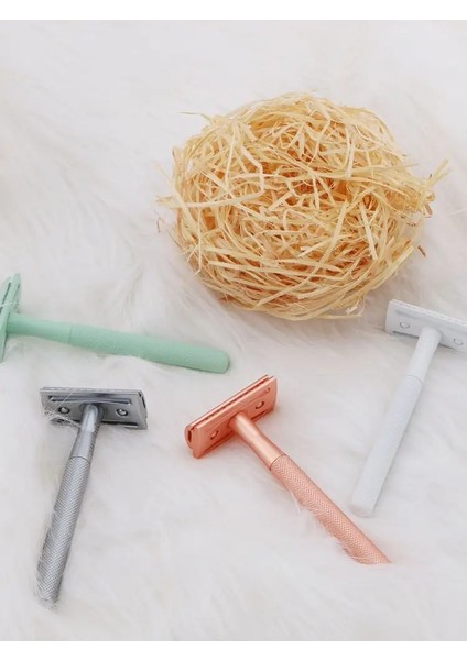 Blue Razor Lemonwald Erkek Tıraş Makinesi Çift Kenarlı Emniyetli Jilet Kaliteli Jilet 5 Bıçaklı Islak Tıraş, Aşıklar Için En Iyi Hediye (Yurt Dışından) fırsatları