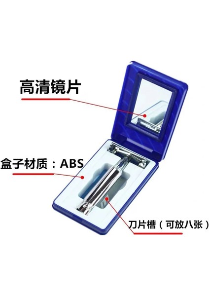 Bıçaklı Jilet Erkekler Tıraş Berber Aletleri Yüz Saç Jilet ve Bıçaklar Antik Şerit Katlanır Tıraş Bıçağı Paslanmaz Çelik Düz Jilet Tutucu (Yurt Dışından) modelleri