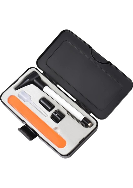 LED Işıklı Otoskop Optik Otoskop Kulak Temizleme Çubuğu Mavi Filtre Spatula ve Klip Taşınabilir El Otoskop Kulak Teşhis Malzemeleri (Yurt Dışından) fiyatları