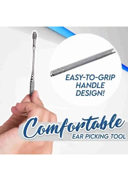 F 1 Adet Kulak Balmumu Kaldırma Kiti Kulak Temizleme Çubuğu Temizleme Araçları Kulak Temizleme Çubuğu Curette Balmumu Temizleyici Temizleme Sağlık Sopa Aracı (Yurt Dışından)