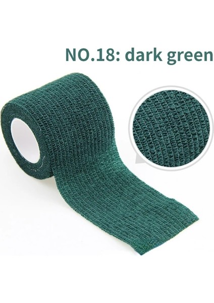 No.18 2.5cmx4.5m Spor Bandaj Elastik Elastoplast Kendinden Yapışkanlı Bant Bilek Korumak Avuç Içi Parmak Kol Omuz Diz Ayak Bileği Evcil Hayvanlar Bacak Dövme Güvenliği (Yurt Dışından) fiyatları