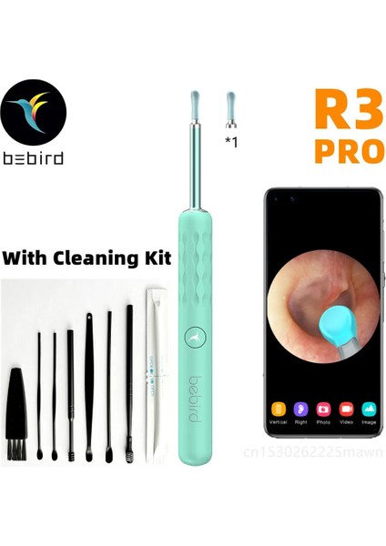 X3 Siyah Bebird R3 R1 X3 Kulak Temizleyici Minifit Sağlık Balmumu Temizleme Aracı Otoskop 300 W Hassas Endoskop Sağlık Kulak Kiri Seçici (Yurt Dışından) fırsatları