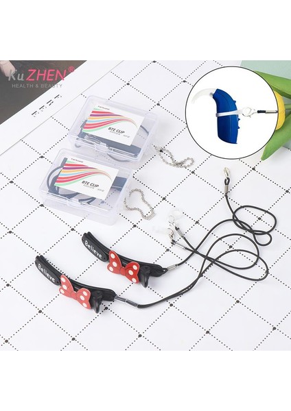 Tip 4 1 Adet Güvenlik Kulak Arkası Bte Işitme Cihazları Yardım Klipsi Kelepçe Halat Koruyucu Tutucu Koruma Aksesuarları Çocuklar ve Yetişkinler Için Çocuk (Yurt Dışından)
