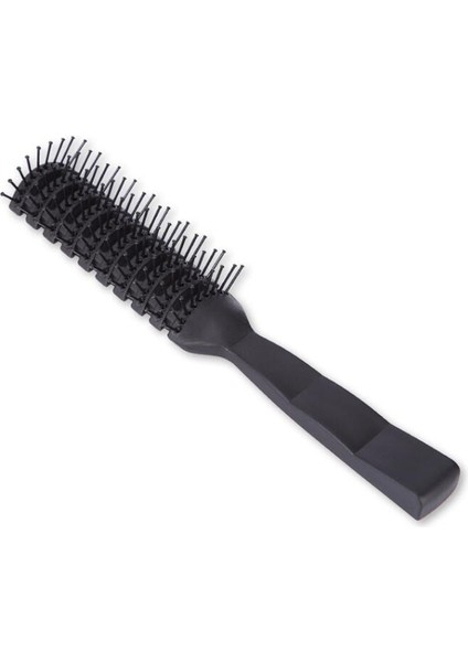 Siyah 1 Adet Erkek Saç Fırçası Kuaförlük Salon Berber Anti-Statik Isı Tarak Saç Peruk Şekillendirici Aracı Tarak Fırça Sağlıklı Masaj Aletleri (Yurt Dışından)