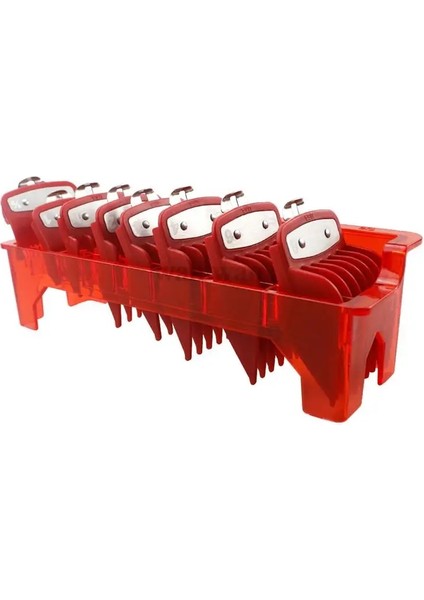 Boxed-Touming-10 Adet 8 Adet Limit Tarak Wahl Elektrikli Kesme Makinesi Evrensel Berber Dükkanı Pro Kesme Kılavuzu Toka Konumlandırma Tarağı Clipper Guard Y1001 (Yurt Dışından)