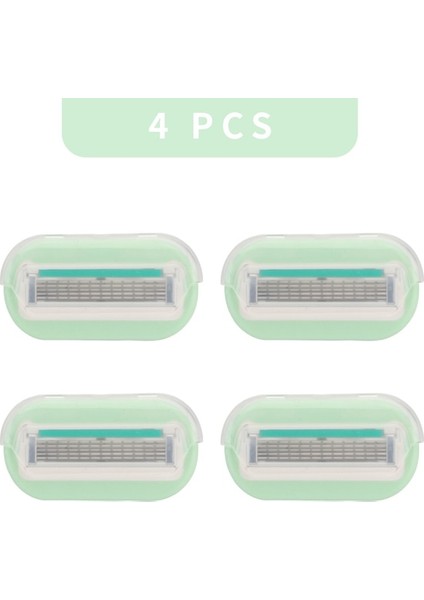 Yeşil 4 Yedek Haward Kadın Tıraş Makinesi, 5 Bıçaklı Kadın Tıraş Makinesi, Kadın Hassas Ciltler Için Bantlı, 1 Saplı ve 2 Yedekli ve 1 Kancalı (Yurt Dışından) fiyatları