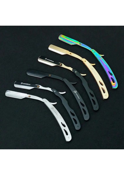 B-6-D 10 Bıçak Univinlions Profesyonel Manuel Tıraş Makinesi Düz Kenar Paslanmaz Çelik Keskin Berber Jileti Katlanır Tıraş Sakal Kesici Bıçaklı (Yurt Dışından) indirimleri