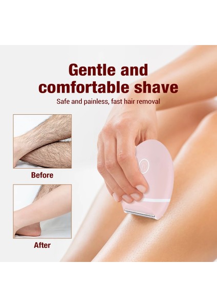 Pembe Kadın 3'ü 1 Arada Tıraş Makinesi Elektrikli Mini Tıraş Makinesi Özel Epilasyon Ekipmanları Tüm Vücut Bıçağı Koltuk Altı Samimi Alan (Yurt Dışından) modelleri