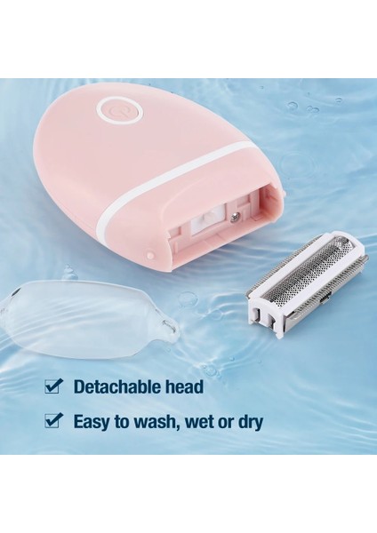 Pembe Kadın 3'ü 1 Arada Tıraş Makinesi Elektrikli Mini Tıraş Makinesi Özel Epilasyon Ekipmanları Tüm Vücut Bıçağı Koltuk Altı Samimi Alan (Yurt Dışından) indirimleri