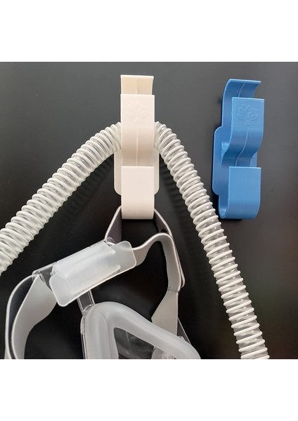 Mavi 1 1 Adet Uyku Ekran Tüpü Temizleme Tutucu Premium Cpap Tüpü Temizleme Sistemi Hortum Askısı Maske Tutucu (Yurt Dışından)