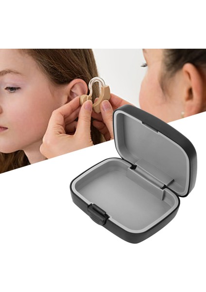 Işitme Cihazı Koruyucu Kılıf Taşınabilir Tasarım Su Geçirmez Elastik Silikon Iç Yastık Tüm Markalar Için Işitme Cihazı Saklama Kutusu (Yurt Dışından)