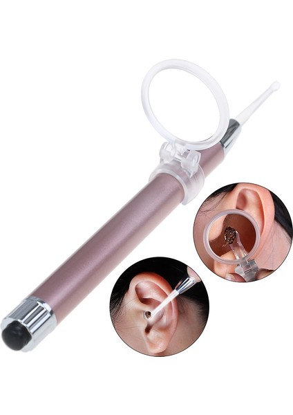 Taşınabilir Kulak Temizleme Earpick Büyüteç El Feneri Kulak Temizleyici Kulak Kirini Temizleme Araçları Kulak Temizleme Aracı Kulak Bakım Aksesuarı (Yurt Dışından) modelleri