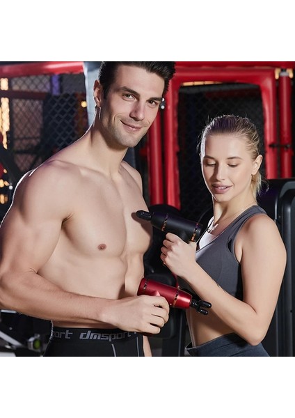 Gümüş Gri Kas Masajı 25 W Derin Doku Fasya Masajı Yüksek Hızlı Taşınabilir Spor Salonu Egzersiz Sırt Vücut Gevşeme Titreşim Aracı (Yurt Dışından) modelleri