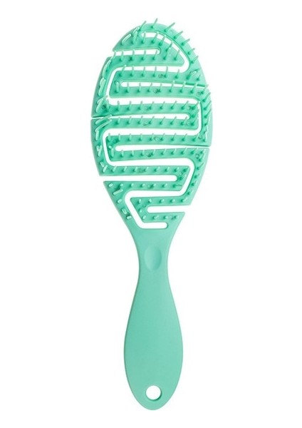 No.8 4 Renk Dolaşık Açıcı Saç Fırçası Kadın Saç Fırçası Saç Tarak Islak Masaj Tarak Kıvırcık Kuaförlük Salon Kuaförlük Aksesuarları Siyah (Yurt Dışından)