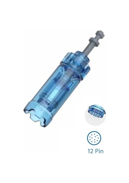 12 Pin (1 Adet) Dr.pen Dermapen Ekai Orijinal Üretici A8S/A9/M8S Derma Kalemi Mts Iğne Kartuşları 11 16 24 36 42 Pin Nano (Yurt Dışından)