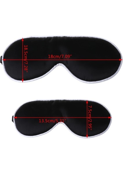 Çocuk Bebek İpeksi Uyku Göz Maskesi Ayarlanabilir Askı (Yurt Dışından)