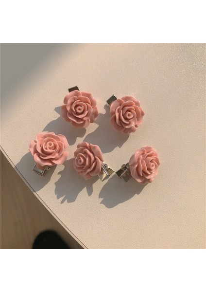 Stil 7 Şeftali Kiraz Çiçekleri Tokalar Klip Şapkalar Aksesuarları Karikatür Sakura Lale Tokası Kadın Kızlar Için Çiçek Saç Süsü (Yurt Dışından)