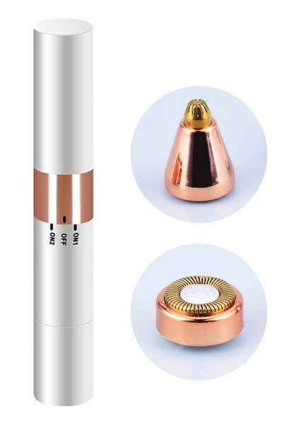 MA002 Ckeyin 2 In 1 Vücut Saç Çıkarıcı Bayanlar Için Şarj Edilebilir Elektrikli Kaş Düzeltici Kol Bacak Bikini Saç Tıraş Makinesi Hassas Bölgeler Için (Yurt Dışından)
