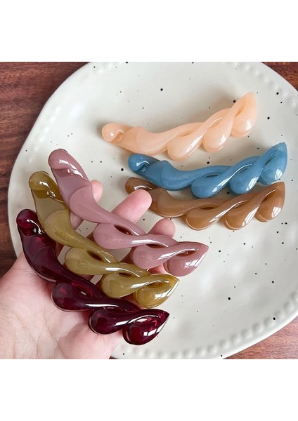 Sarı Düz Renk Muz Klip Moda Muz Saç Tokası At Kuyruğu Tutucu Saç Klipleri Tokalar Tokalarım Kadınlar Kızlar Için Saç Aksesuarları (Yurt Dışından) fiyatları