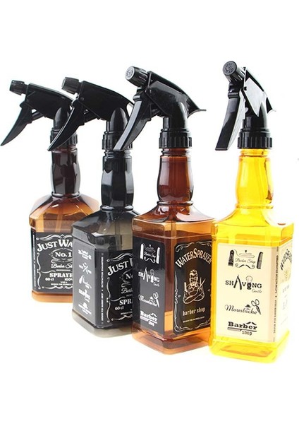 BROWN-650ML 650/500ML Kuaförlük Sprey Şişesi Boş Şişe Doldurulabilir Sis Şişesi Salon Berber Spreyi Kuaför Saç Stilisti Sprey Şişesi (Yurt Dışından)
