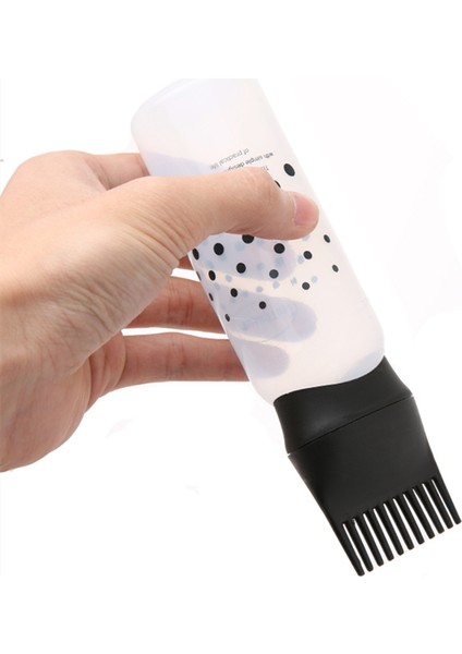 Siyah 1 Adet Saç Boyası Aplikatör Şişeleri Plastik Doldurulabilir Boyama Şampuan Şişesi Yağ Tarak Fırça Şekillendirici Aracı Saç Boyama Saç Araçları (Yurt Dışından) modelleri